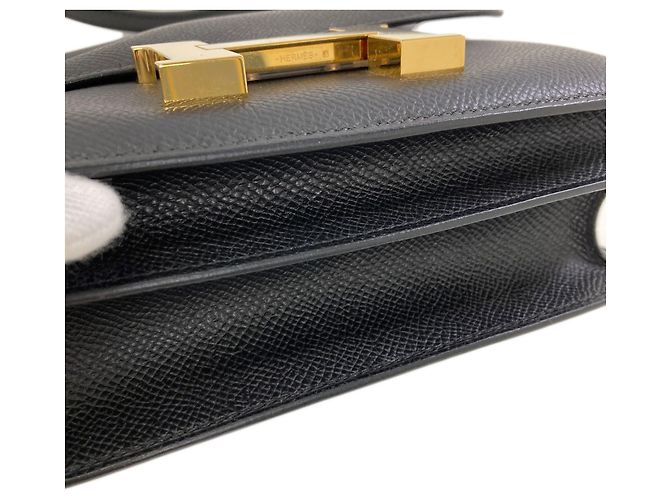 Hermès Hermes Constance Mini 18 Schultertasche Schwarz - Ansicht 12