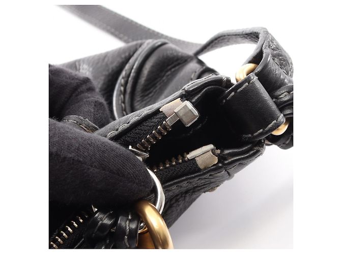 Borsa a tracolla Chloé Mini Paddington Nero - vista 11