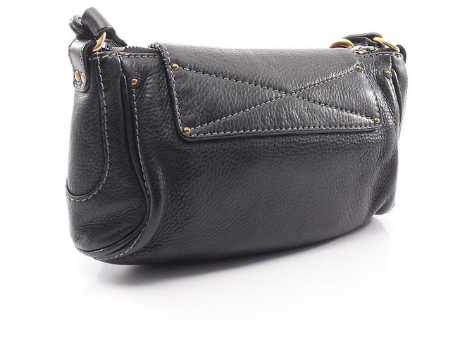 Borsa a tracolla Chloé Mini Paddington Nero - vista 2