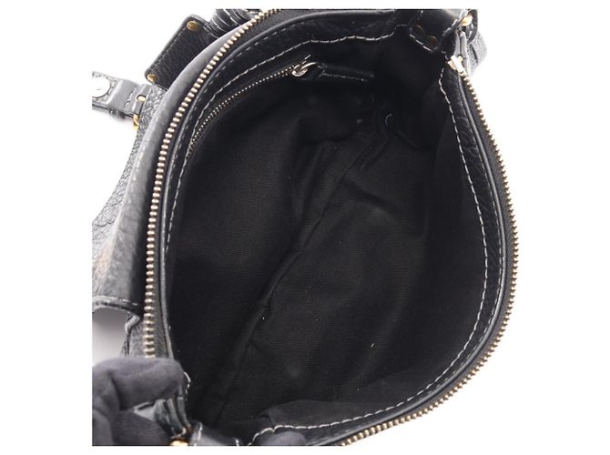 Borsa a tracolla Chloé Mini Paddington Nero - vista 3