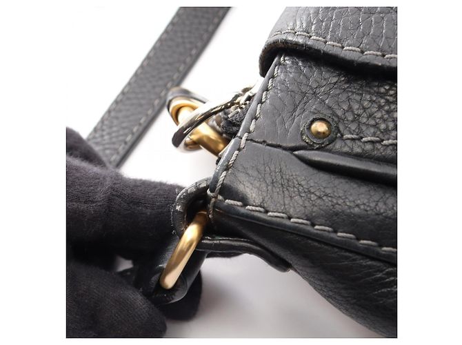 Borsa a tracolla Chloé Mini Paddington Nero - vista 6