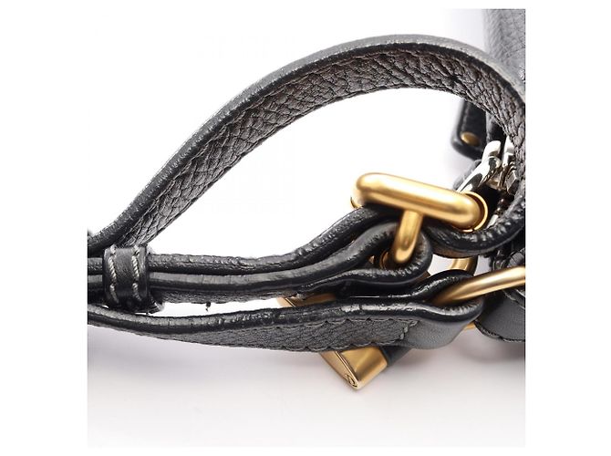 Borsa a tracolla Chloé Mini Paddington Nero - vista 7