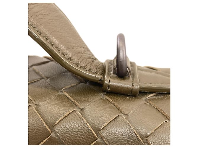 Bolso Bottega Veneta Almuna Intrecciato Verde - vista 15