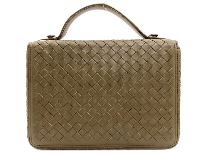 Bolso Bottega Veneta Almuna Intrecciato Verde - vista 2