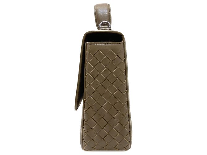 Bolso Bottega Veneta Almuna Intrecciato Verde - vista 3
