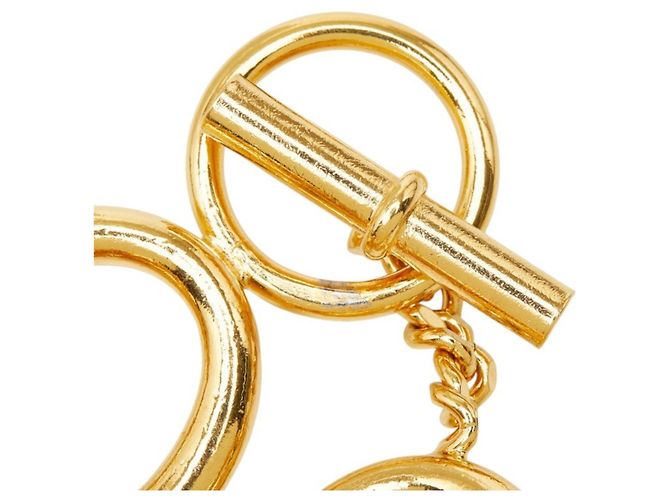 Bracciale con ciondoli placcato oro Chanel D'oro - vista 3
