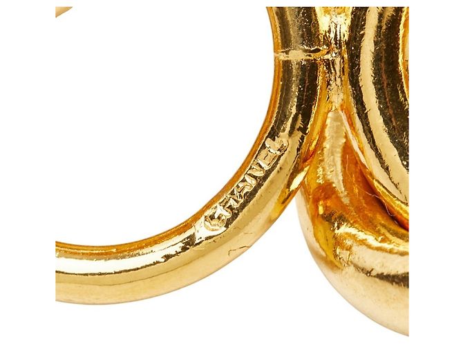Bracciale con ciondoli placcato oro Chanel D'oro - vista 4
