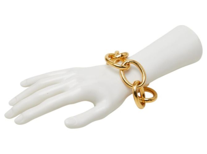Bracciale con ciondoli placcato oro Chanel D'oro - vista 6