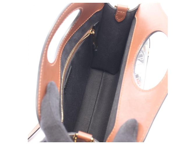Borsa Mini Pocket Burberry Marrone Nero Multicolore - vista 3