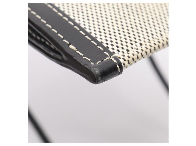 Borsa a tracolla porta-cellulare in tela e pelle Burberry Marrone Nero - vista 6