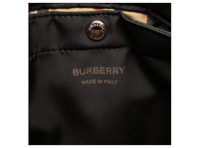 Borsa a secchiello Burberry Laura Small Nero - vista 4