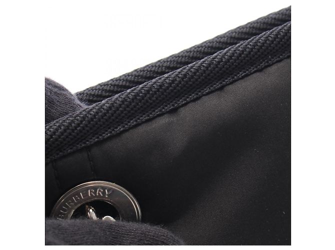 Borsa a secchiello Burberry Laura Small Nero - vista 6