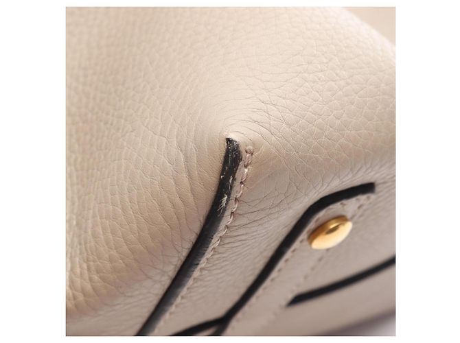 Borsa Burberry Large 2-Way Bianco Beige - vista 10