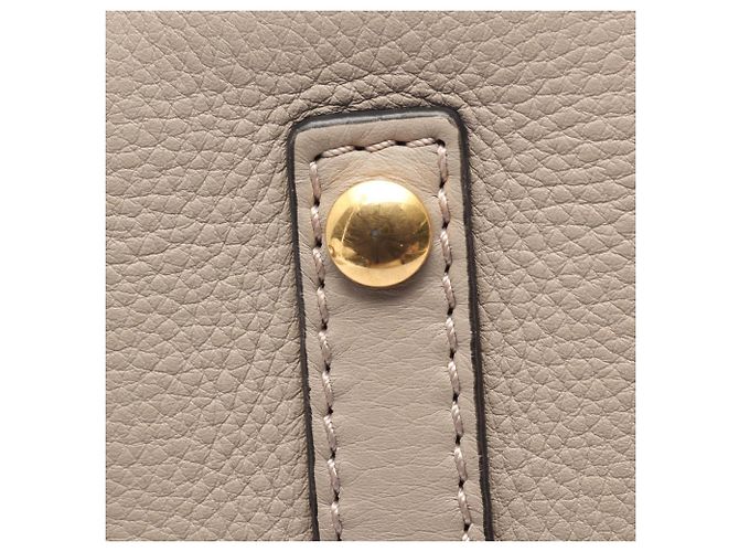 Borsa Burberry Large 2-Way Bianco Beige - vista 12