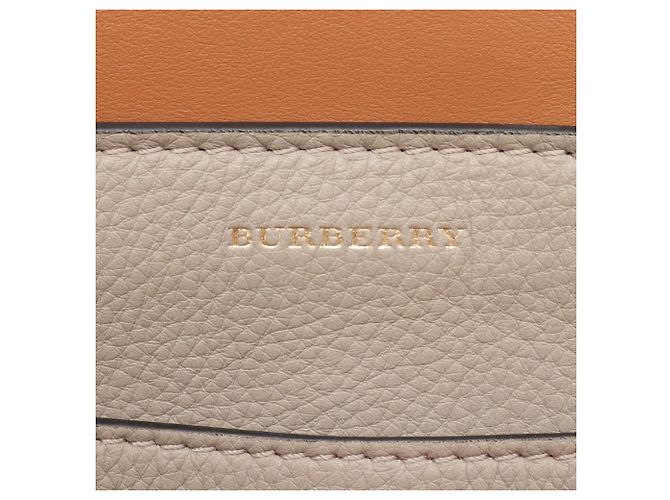 Borsa Burberry Large 2-Way Bianco Beige - vista 4