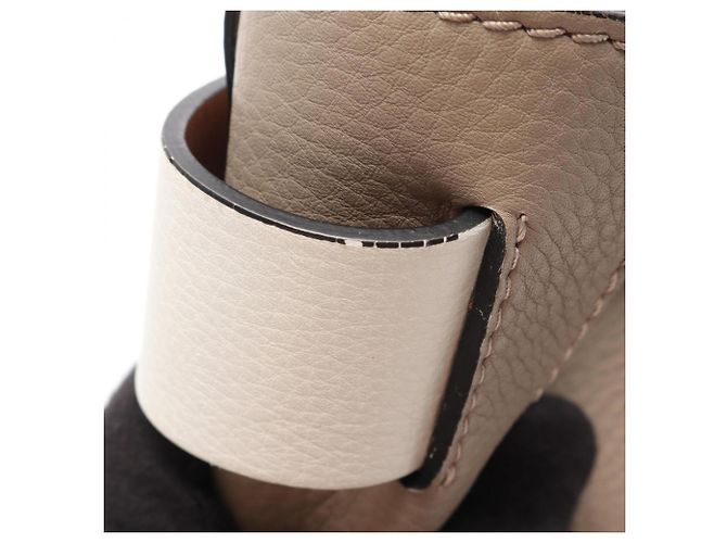 Borsa Burberry Large 2-Way Bianco Beige - vista 8