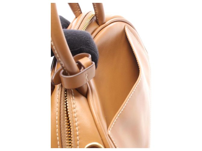 Bolsa de mão 2-Way em couro marrom Miu Miu - vista 5
