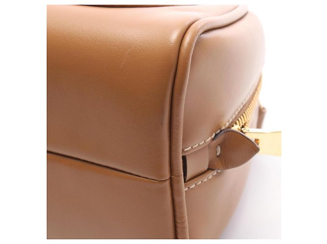 Bolsa de mão 2-Way em couro marrom Miu Miu - vista 6