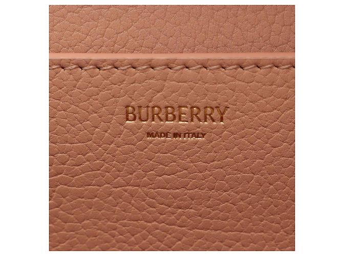 Borsa a tracolla Burberry Chess Satchel Rosa Giallo - vista 4