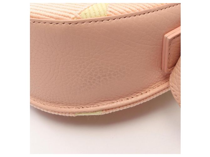 Borsa a tracolla Burberry Chess Satchel Rosa Giallo - vista 6