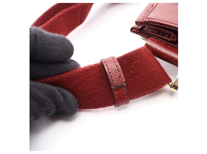 Burberry Nova Check Schultertasche in Multicolor Mehrfarben Beige Bordeaux - Ansicht 7