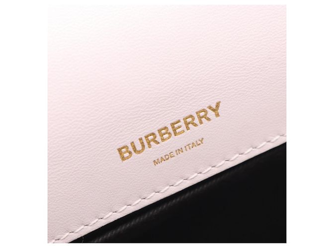Borsa Burberry Lola Piccola Borsa a Tracolla Rosa Beige - vista 4