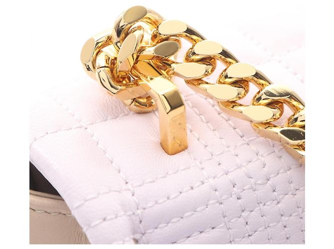 Borsa Burberry Lola Piccola Borsa a Tracolla Rosa Beige - vista 5