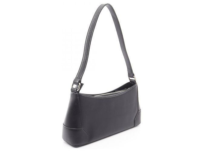 Borsa a tracolla Burberry in pelle nera Nero - vista 2