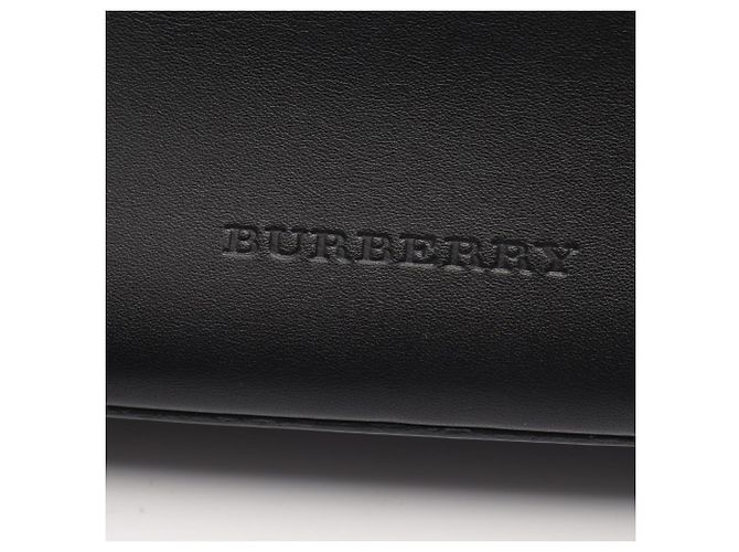 Borsa a tracolla Burberry in pelle nera Nero - vista 6