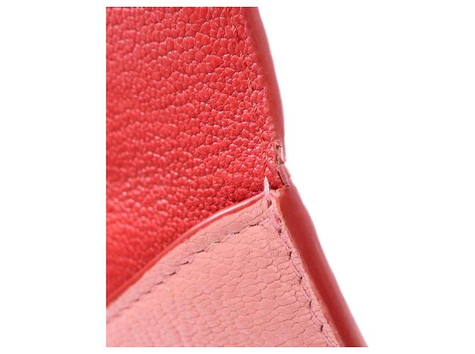 Tarjetero Miu Miu MADRAS LOVE de piel rosa - vista 5