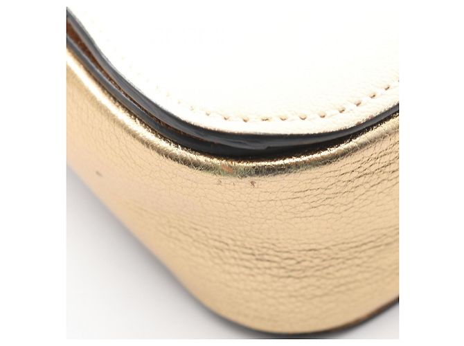 Borsa a mano 2-Way Miu Miu Madras Bianco D'oro - vista 6