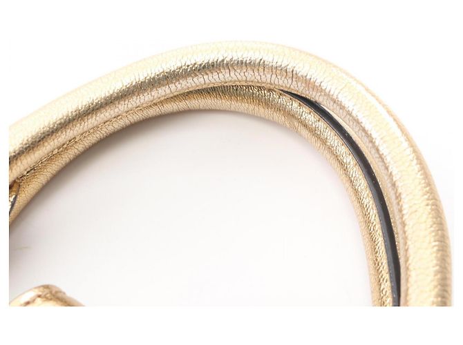 Borsa a mano 2-Way Miu Miu Madras Bianco D'oro - vista 8