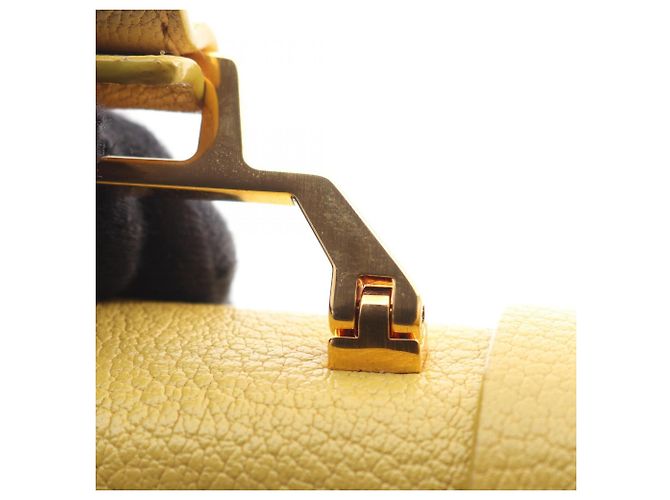 Borsa a tracolla Miu Miu Madras Bianco Giallo - vista 10