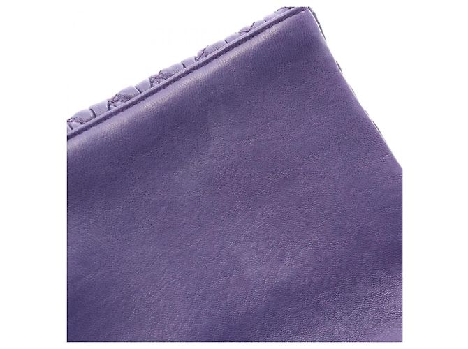 Borsa a mano Miu Miu Matelassé in pelle viola Porpora - vista 5
