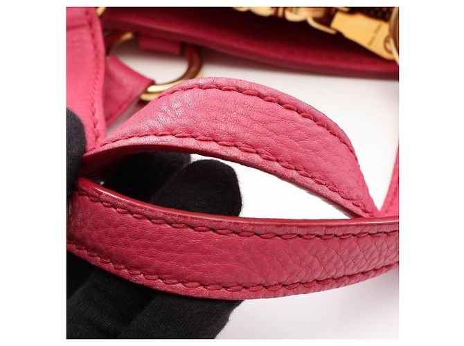 Borsa 2-Way Miu Miu VITELLO CARIBU Rosa - vista 6