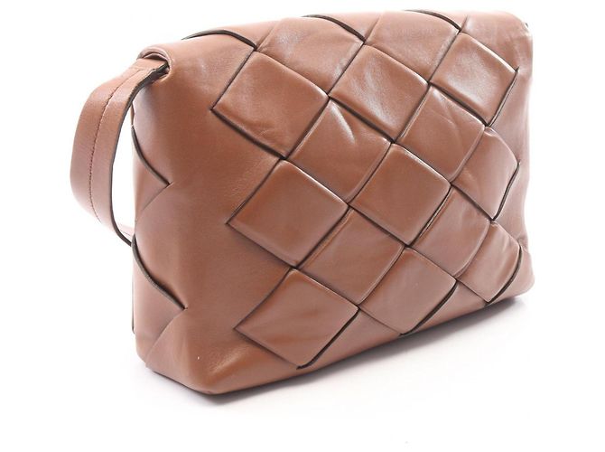 Borsa a tracolla Miu Miu in pelle marrone - vista 2