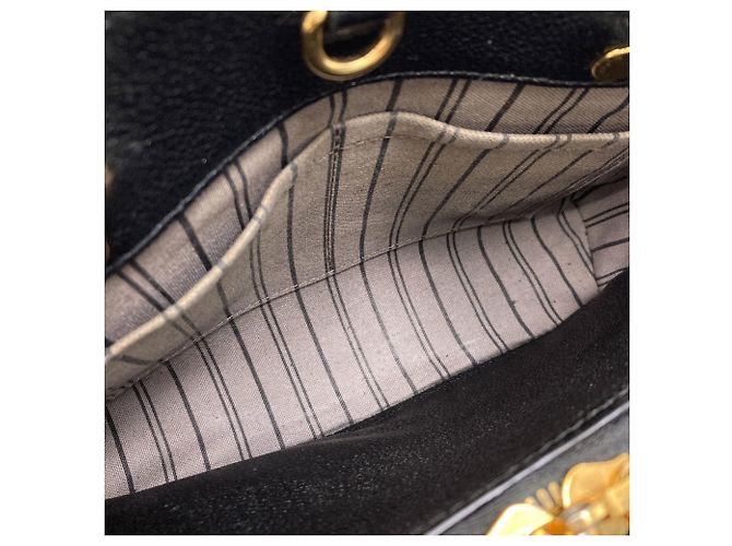 Bolso Louis Vuitton Montaigne BB Negro - vista 10