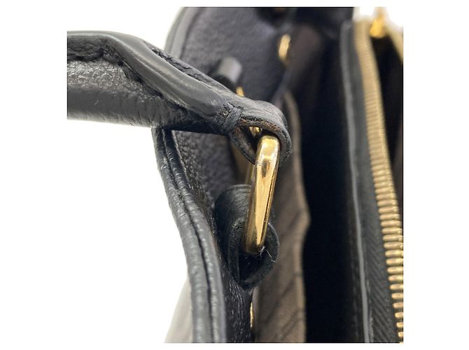 Bolso Louis Vuitton Montaigne BB Negro - vista 20