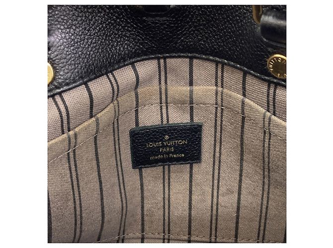 Bolso Louis Vuitton Montaigne BB Negro - vista 6
