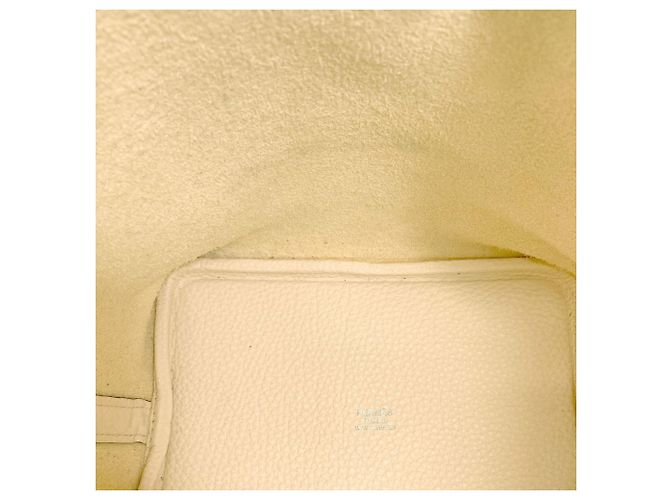 Hermès Sac à main Hermes Picotin Lock PM Écru - vue 9
