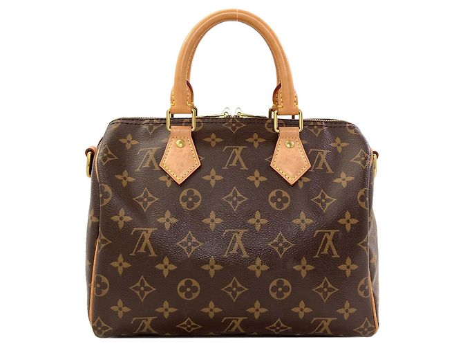Borsa Louis Vuitton M41113 Speedy Bandoulière 25 Monogramma - vista 2