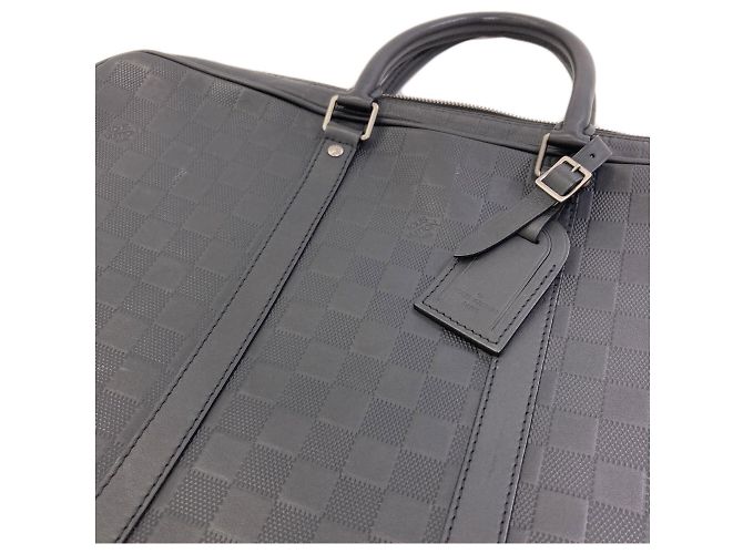 Sac briefcase Louis Vuitton Damier Infini Noir - vue 10