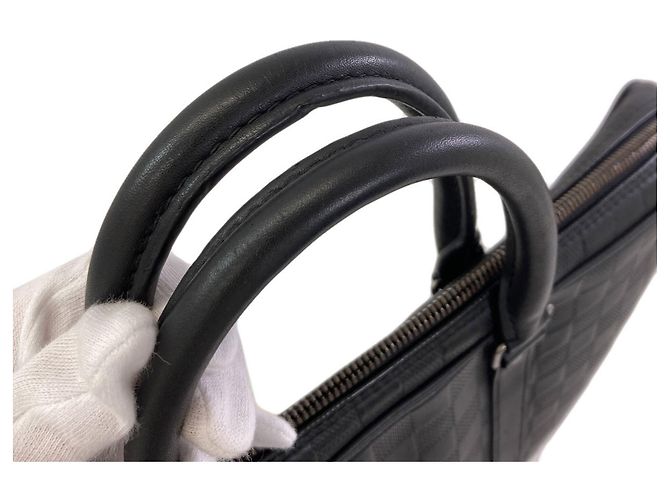 Sac briefcase Louis Vuitton Damier Infini Noir - vue 11