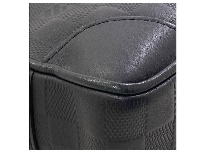 Sac briefcase Louis Vuitton Damier Infini Noir - vue 12