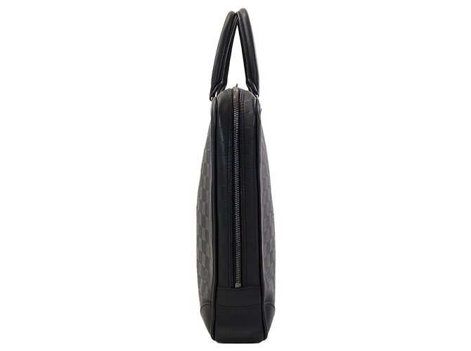 Sac briefcase Louis Vuitton Damier Infini Noir - vue 3