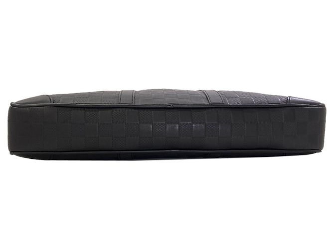 Sac briefcase Louis Vuitton Damier Infini Noir - vue 4