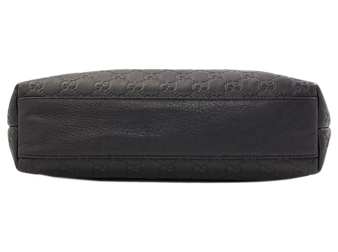 Borsa Tote Gucci 211133 GG Signature Shima Nero - vista 4