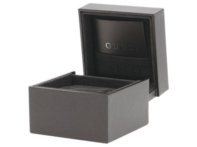 Anello Gucci Icon Band in oro bianco 18K - vista 7