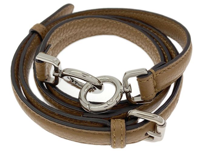 Fendi Peekaboo Mini Selleria Pecan Stripe Handtasche Braun - Ansicht 7