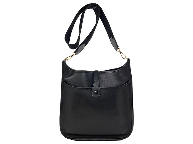 Hermès Hermes Evelyne 2 PM Shoulder Bag Black - view 2